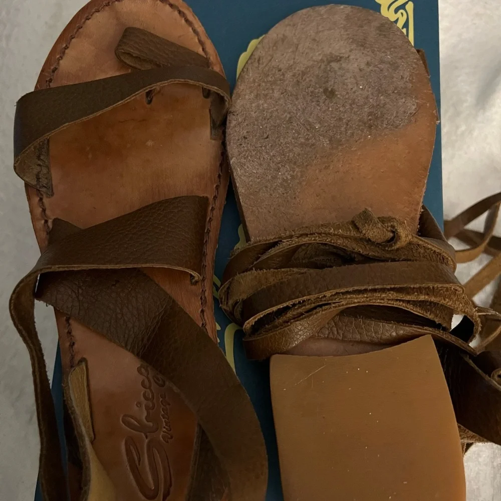 Sbicca Vintage Collection Soft leather Gladiator Sandals - Picture 6 of 7